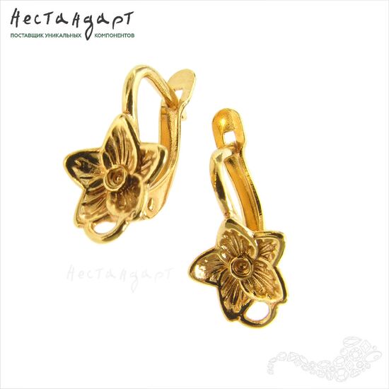 Швензы Starlet Gold Plated 16x9 мм (пара)