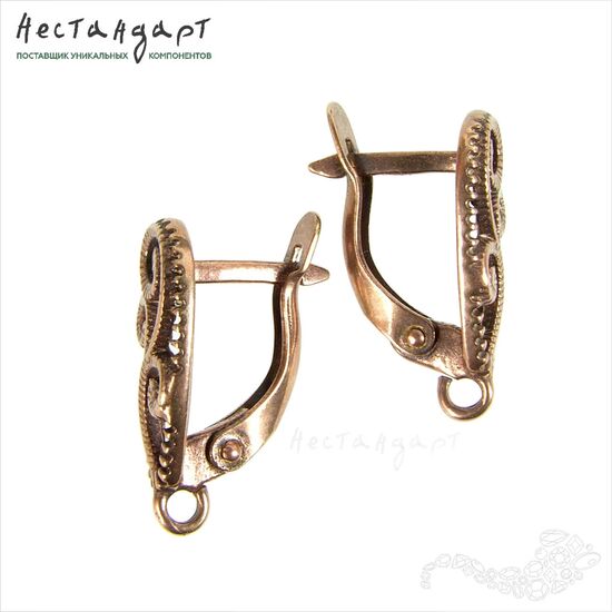 Швензы Arabesque Patina Copper 18 мм (пара), изображение 4