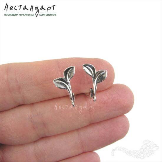 Швензы Pousse Sterling Silver 15 мм (пара), изображение 2