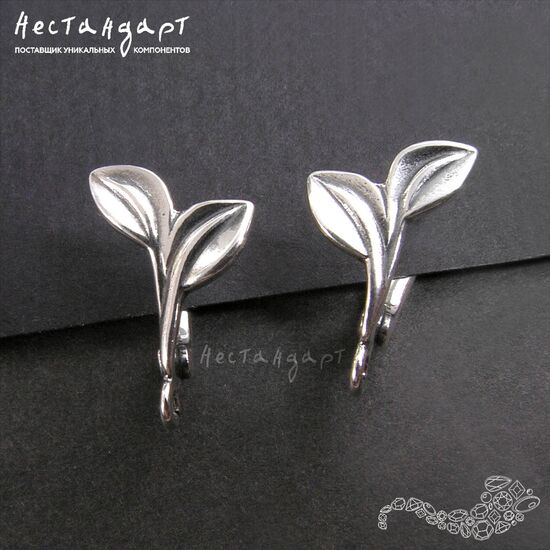 Швензы Pousse Sterling Silver 15 мм (пара), изображение 3