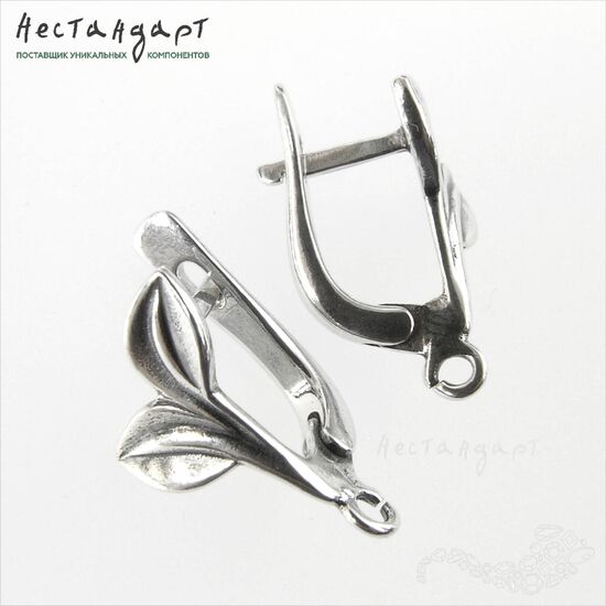 Швензы Pousse Sterling Silver 15 мм (пара), изображение 4