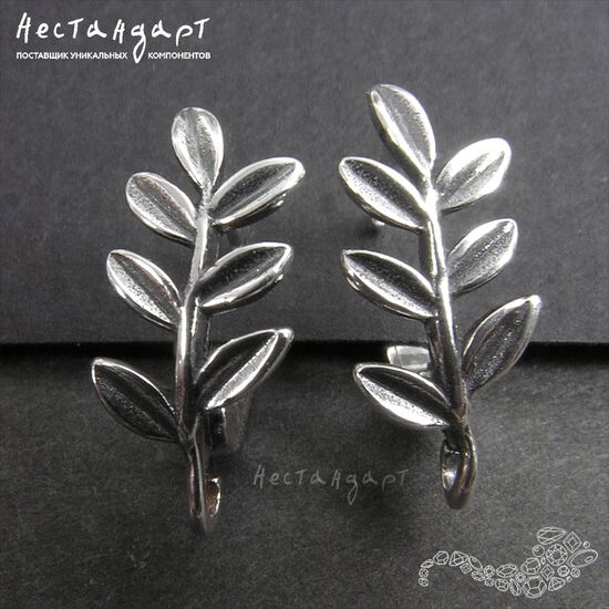 Швензы Brin Sterling Silver 15 мм (пара), изображение 2