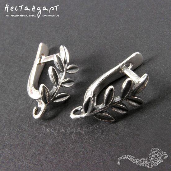 Швензы Brin Sterling Silver 15 мм (пара), изображение 4