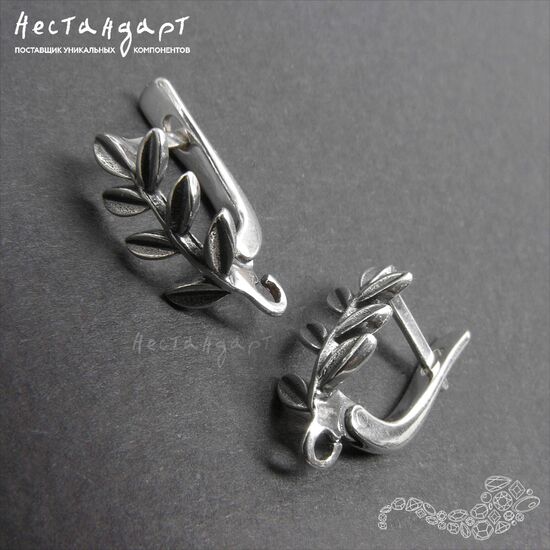 Швензы Brin Sterling Silver 15 мм (пара), изображение 6