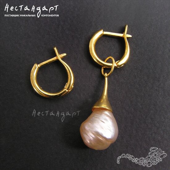 Швензы Bagel Gold Plated 14 мм (пара), изображение 4