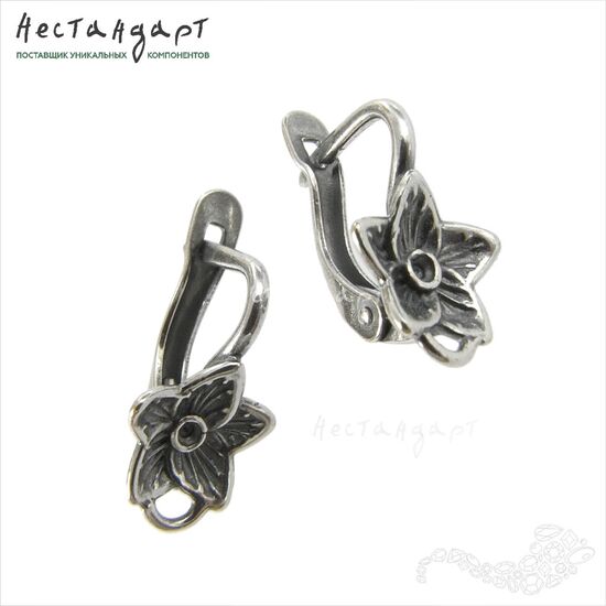 Швензы Starlet Silver Plated 16x9 мм (пара), изображение 5