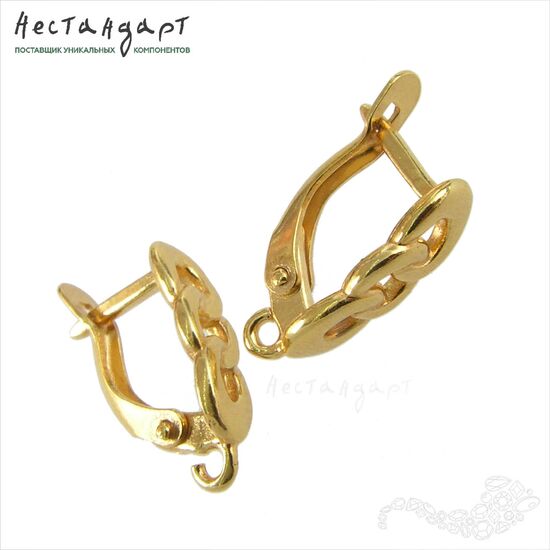 Швензы Nexus Gold Plated 16x5 мм (пара), изображение 4