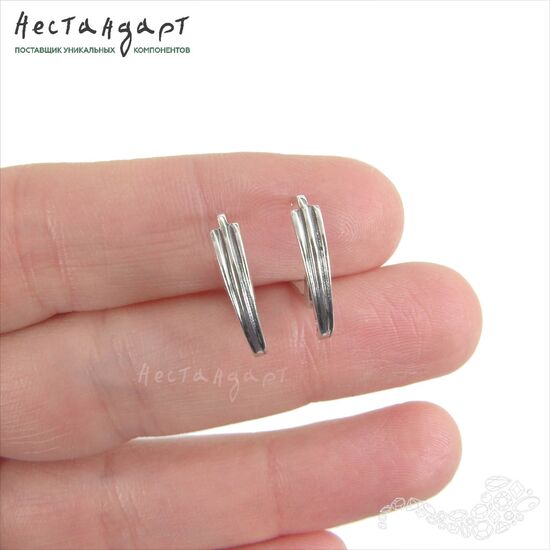 Швензы Cadre Sterling Silver 16 мм (пара), изображение 2