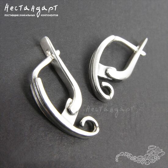 Швензы Cadre Sterling Silver 16 мм (пара), изображение 5