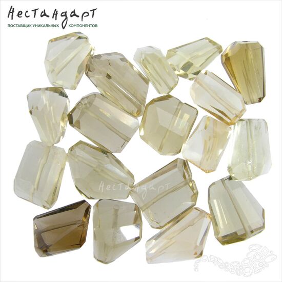 Цитрин натуральный Cut Desired с огранкой 14-17 мм, изображение 4