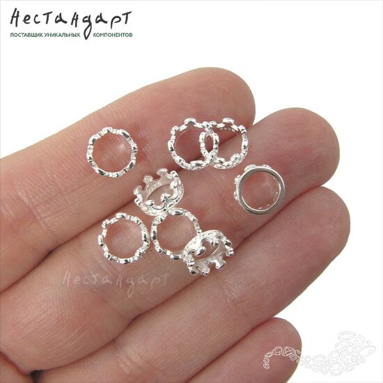 Бусина Tiara Sterling Silver 8 мм, изображение 3