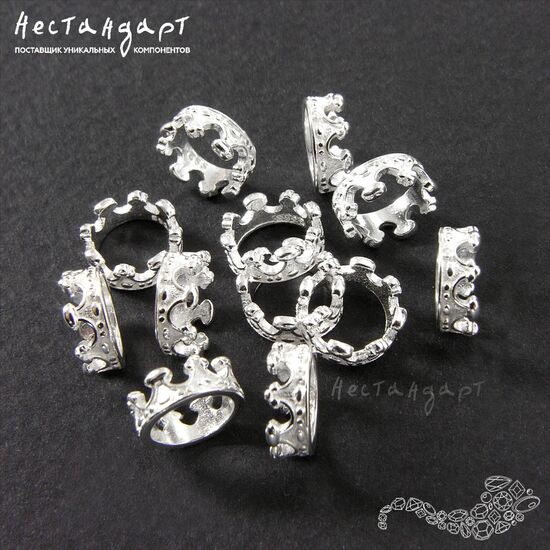 Бусина Tiara Sterling Silver 8 мм, изображение 4