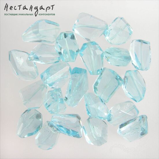 Топаз голубой натуральный Cut Desired с огранкой 10-15 мм, изображение 5