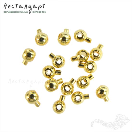 Кримп зажимной One Touch Vermeil Sterling Silver 3 мм, изображение 5