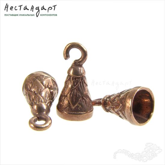 Концевик Cone Patina Copper 12х7 мм, изображение 4