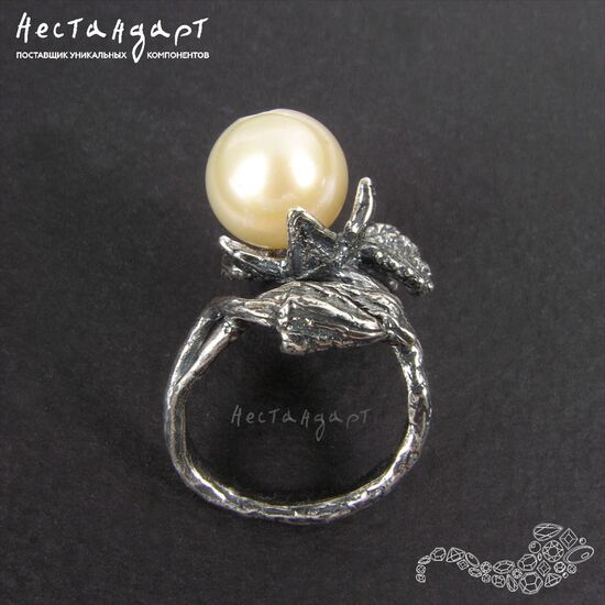 Основа для кольца Raspberry Ring Silver Plated (16), изображение 4