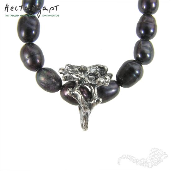 Бейл-держатель для кулона Frivolite Silver Plated 11 мм, изображение 3