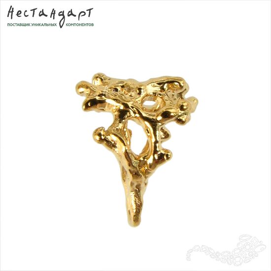 Бейл-держатель для кулона Frivolite Gold Plated 11 мм