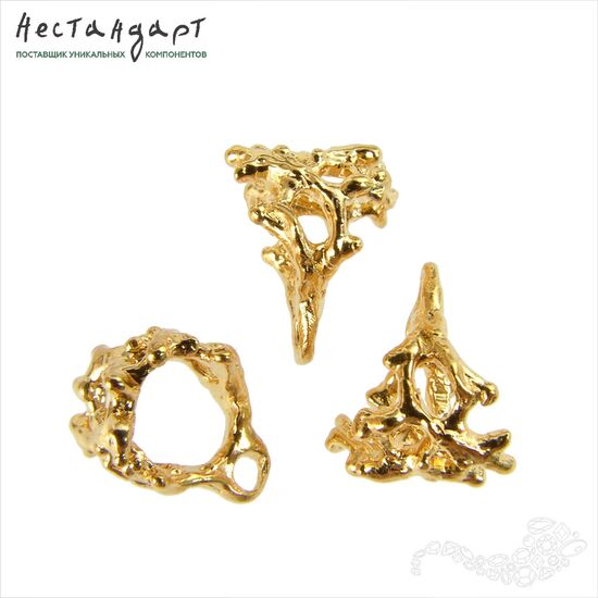 Бейл-держатель для кулона Frivolite Gold Plated 11 мм, изображение 5