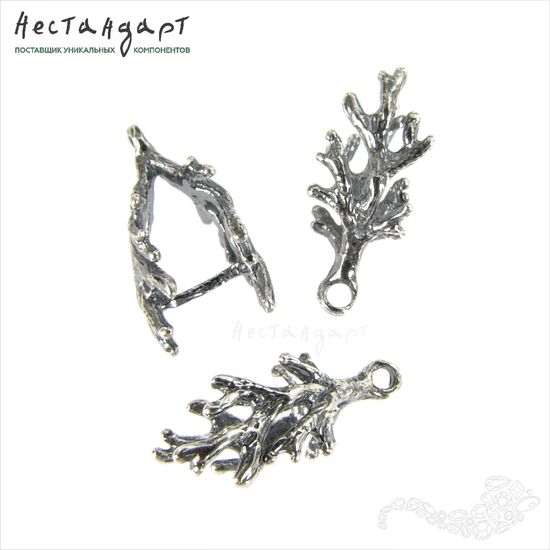 Зажимной бейл Coralline Silver Plated 19 мм, изображение 2