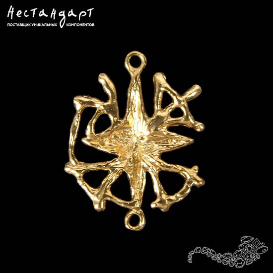 Подвеска-коннектор Southern Star Gold Plated 25 мм, изображение 3