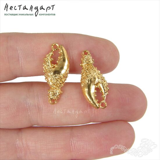 Коннектор Mr. Krabs Gold Plated 23 мм, изображение 3