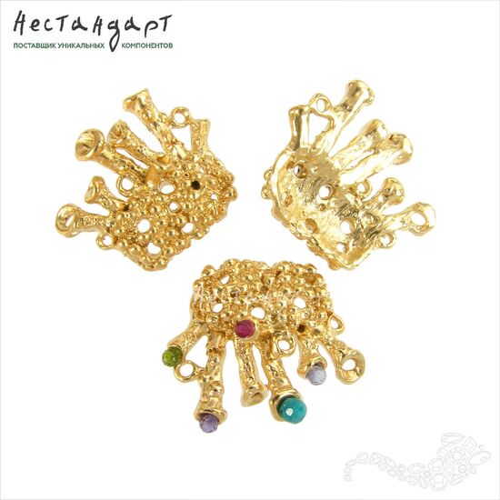 Коннектор Oceanic Reef Gold Plated 22 мм