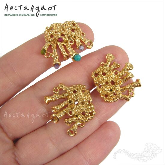 Коннектор Oceanic Reef Gold Plated 22 мм, изображение 2