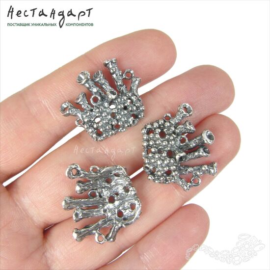 Коннектор Oceanic Reef Silver Plated 22 мм, изображение 2