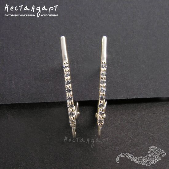 Швензы Glam Sterling Silver 19 мм (пара)