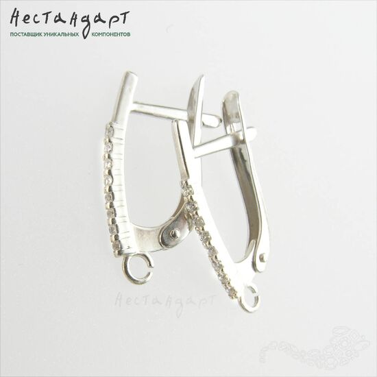 Швензы Glam Sterling Silver 19 мм (пара), изображение 2