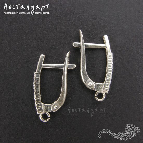 Швензы Glam Sterling Silver 19 мм (пара), изображение 4