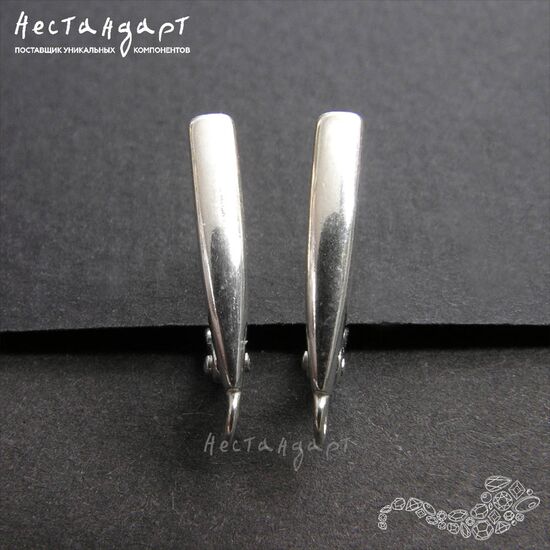 Швензы Geometric Sterling Silver 16 мм (пара)