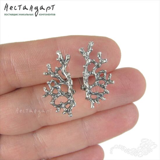 Швензы Frivolite Silver Plated 22х10 мм (пара), изображение 2