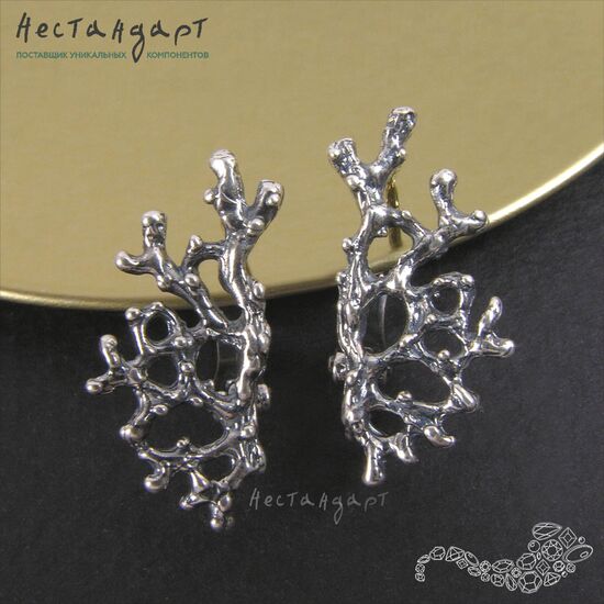 Швензы Frivolite Silver Plated 22х10 мм (пара), изображение 3