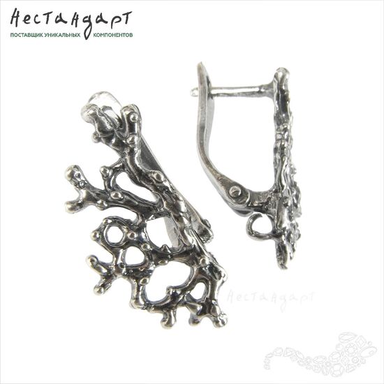 Швензы Frivolite Silver Plated 22х10 мм (пара), изображение 4