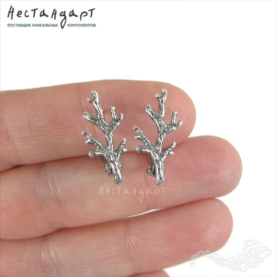 Швензы Coral Reef Silver Plated 19x8 мм (пара), изображение 2