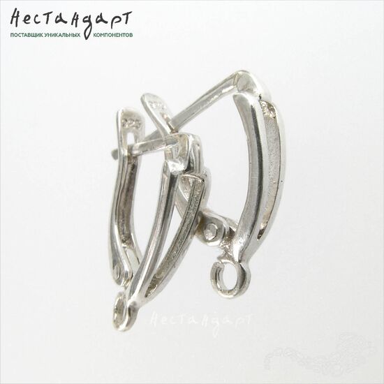 Швензы Spike Sterling Silver 18 мм (пара), изображение 3
