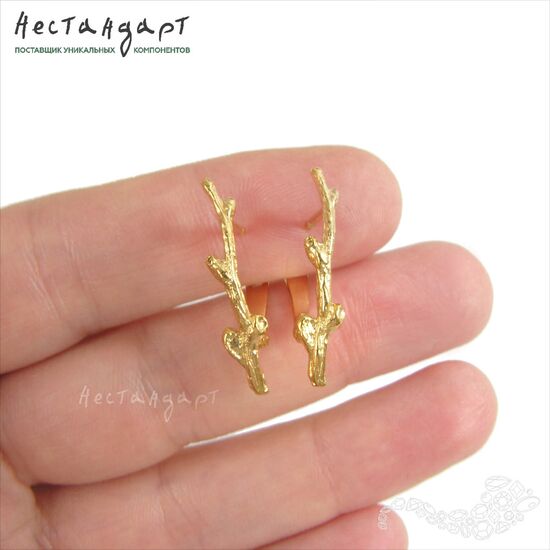 Швензы Spring Branch Gold Plated 24 мм (пара), изображение 2
