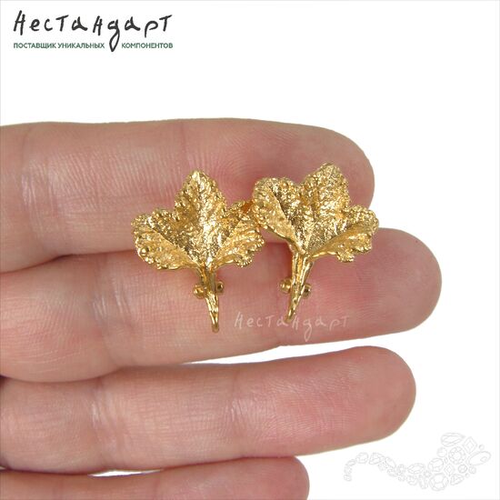 Швензы Cloudberry Gold Plated 19х15 (пара), изображение 3