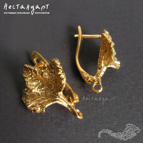 Швензы Cloudberry Gold Plated 19х15 (пара), изображение 5