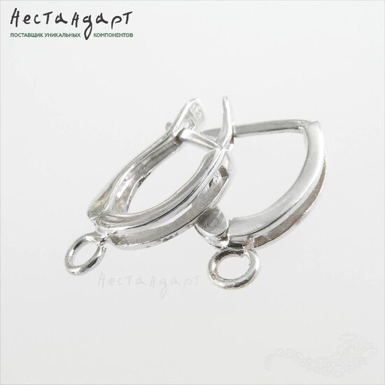 Швензы Parallel Sterling Silver 20х11 (пара), изображение 4