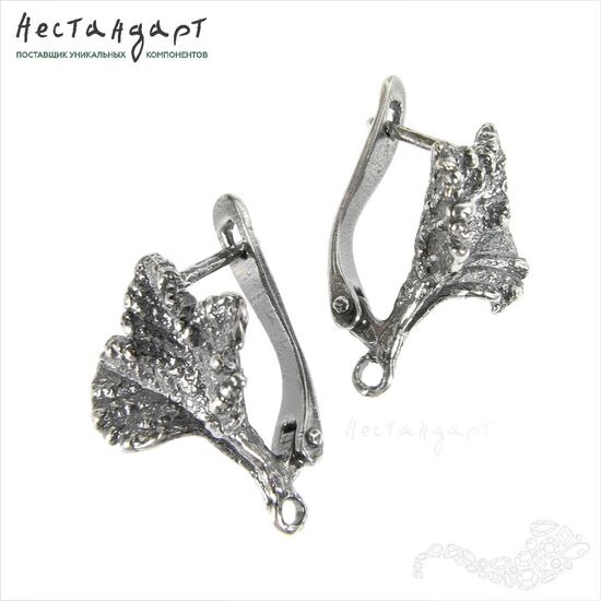 Швензы Cloudberry Silver Plated 19х15 мм (пара)