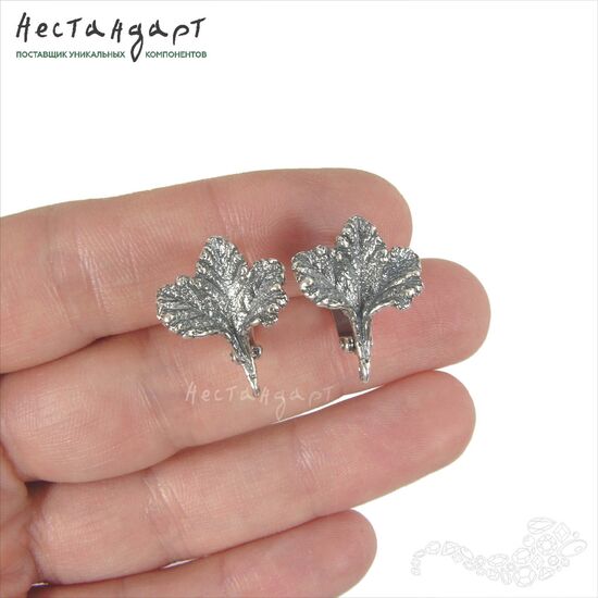 Швензы Cloudberry Silver Plated 19х15 мм (пара), изображение 3
