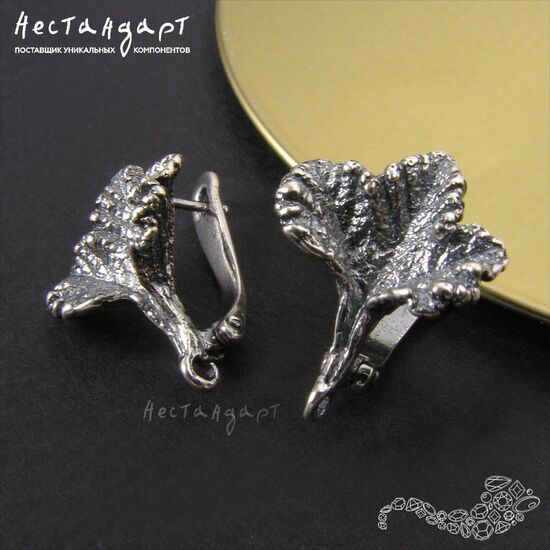 Швензы Cloudberry Silver Plated 19х15 мм (пара), изображение 4