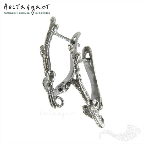 Швензы Spring Branch Silver Plated 24 мм (пара)