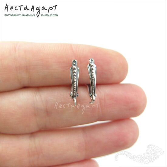 Швензы Original Silver Plated 18х4 мм (пара), изображение 3