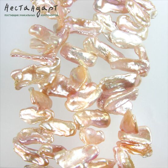 Жемчуг натуральный Biwa 19-33 мм (уп. 5 шт), изображение 5