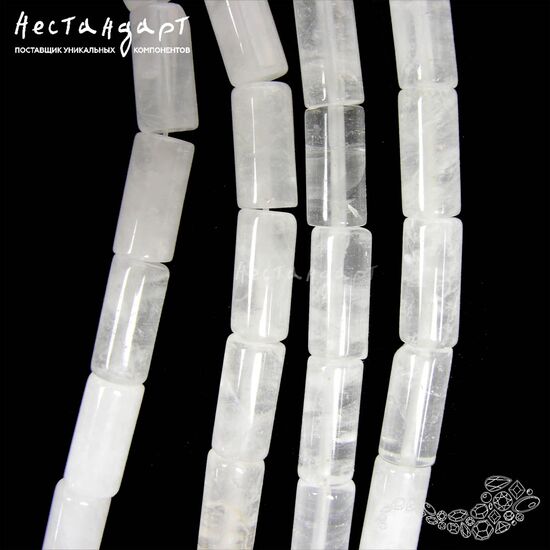 Кварц натуральный бесцветный Cylinder 17х8 мм, изображение 4