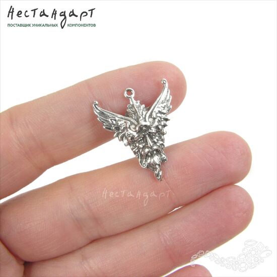 Подвеска Green Man Sterling Silver 24х20 мм, изображение 2